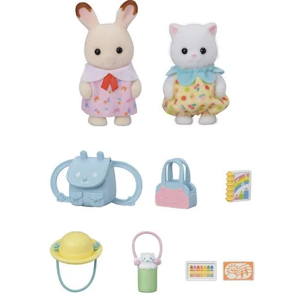 LE DUO DE BEBE EN PROMENADE - SYLVANIAN FAMILIES – Image 2