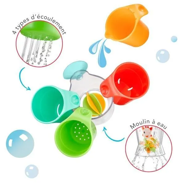 GOBELETS RIGOL'EAU - SOPHIE LA GIRAFE - VULLI – Image 2