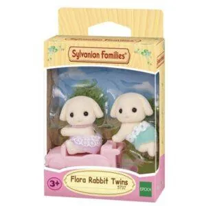 LES JUMEAUX LAPIN BELIER - SYLVANIAN FAMILIES