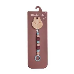 ATTACHE TETINE LAPIN - APRES LA PLUIE - MOULIN ROTY