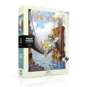 PUZZLE NYPC : COUVERTURE DU NEW YORKER PAR PETER DE SEVE : LIBERTE - 500 PIECES
