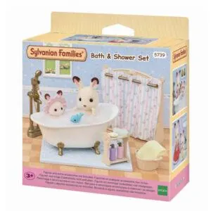 SET BAIGNOIRE ET DOUCHE - SYLVANIAN FAMILIES