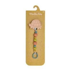 ATTACHE TETINE TORTUE - TROIS PETITS LAPINS - MOULIN ROTY