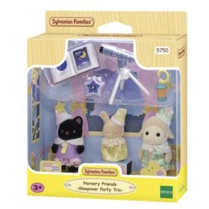 LE TRIO DES BEBES PYJAMA PARTY - SYLVANIAN FAMILIES