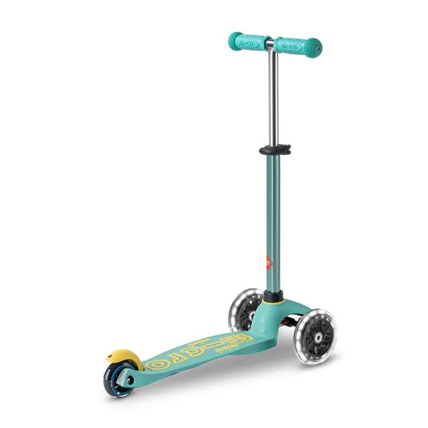 TROTTINETTE 3 ROUES MINI MICRO DELUXE ECO MINT LED - MICRO MOBILITY – Image 2