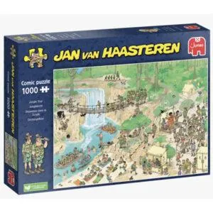 PUZZLE JAN VAN HAASTEREN : BIENVENUE DANS LA JUNGLE - 1000 PIECES
