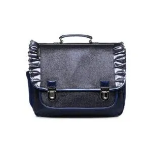 CARTABLE PRIMAIRE 38 CM - FROUFROUS PAILLETTES MARINE - CARAMEL ET CIE