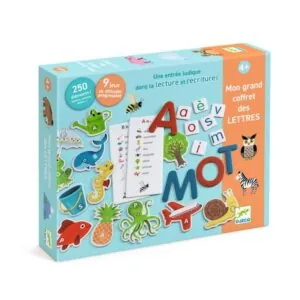 JEU EDUCATIF - MON GRAND COFFRET DES LETTRES - DJECO