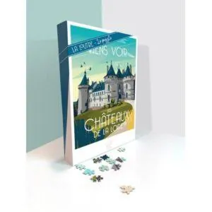 PUZZLE LA LOUTRE : VIENS VOIR CHATEAUX DE LA LOIRE - 1000 PIECES