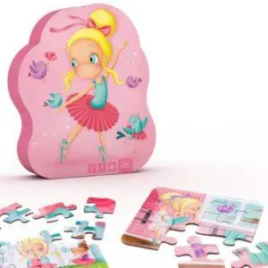 PUZZLE EVOLUTIF EUREKAKIDS : BALLERINE - 6/9/12/16 PIECES