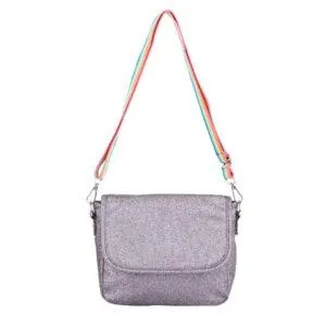 SAC BANDOULIERE PAILLETTES VIOLET - CARAMEL ET CIE