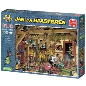 PUZZLE JAN VAN HAASTEREN OLDTIMERS : LE CELIBATAIRE - 1000 PIECES