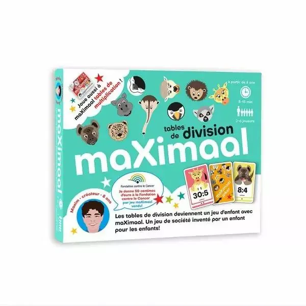 JEU TABLES DE DIVISION - MAXIMAAL