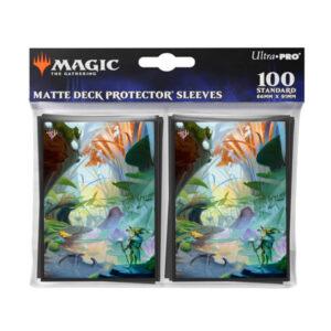 MTG - BLOOMBURROW 100CT SLEEVES BLUE