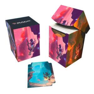 MTG - BLOOMBURROW 100+DECK BOX RED