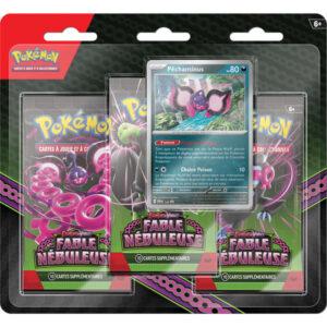 POKÉMON EV65 - 3 PACK CARTE PROMO PÊCHAMINUS Q3 24