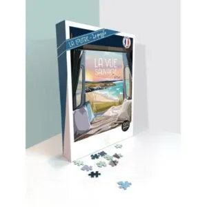 PUZZLE LA LOUTRE : LA VUE SAUVAGE - 1000 PIECES