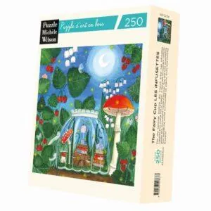 PUZZLE BOIS WILSON - LES INFUSETTES : LA TASSE DES FEES - 250 PIECES
