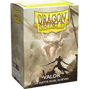 100 DRAGON SHIELD DUAL MATTE - VALOR