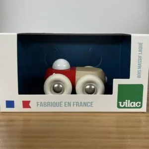 MINI VOITURE BOIS MOIT MOIT - ROUGE - VILAC