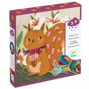 COFFRET ENFILAGE PETIT PAS AVEC DU FIL - LES PETITS - DJECO