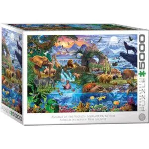 PUZZLE EUROGRAPHICS : ANIMAUX DU MONDE - 5000 PIECES
