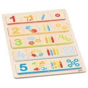 PUZZLE APPRENDRE A COMPTER - GOKI