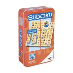 Jeu de sudoku en bois bte metal