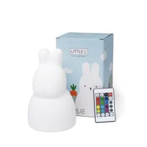 VEILLEUSE CHARLIE RABBIT AVEC TELECOMMANDE - LITTLE L