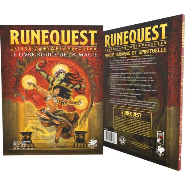 RUNEQUEST - LE LIVRE ROUGE DE LA MAGIE