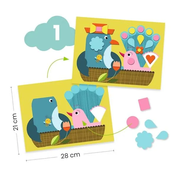 COFFRET 6 ACTIVITES - LE CHAT ET SES AMIS - DJECO – Image 2