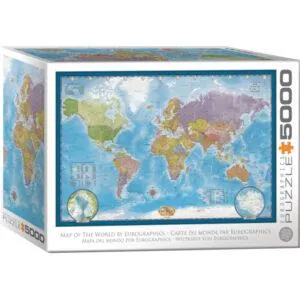 PUZZLE EUROGRAPHICS - CARTE DU MONDE - 5000 PIECES