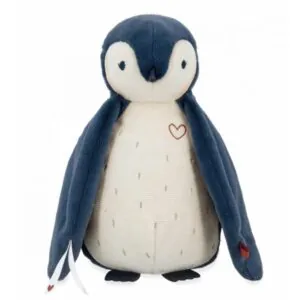 PELUCHE MANCHOT BLEU - ENREGISTREUR BRUITS BLANCS - KALOO