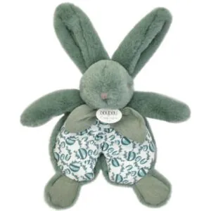 DOUDOU - LAPIN DOUDOU - VERT SAUGE 18 CM - DOUDOU ET COMPAGNIE