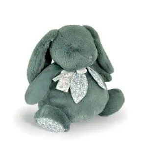 PELUCHE GRAND LAPIN - LAPIN DOUDOU - VERT SAUGE 42 CM - DOUDOU ET COMPAGNIE