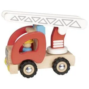 CAMION DE POMPIERS AVEC ECHELLE - GOKI