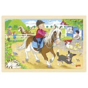 PUZZLE GOKI : PONEYS - 24 PIECES