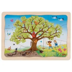 PUZZLE A COUCHES GOKI : SAISONS DU POMMIER