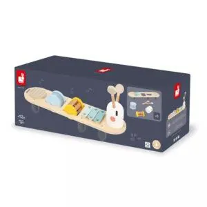 STAND D'EVEIL SONORE CHENILLE - SWEET COCOON - JANOD