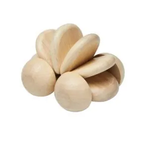VOITURE BEBE BOIS NATUREL - PLANTOYS