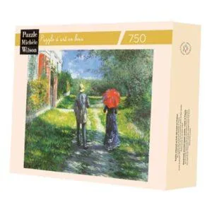 PUZZLE BOIS WILSON - G. CAILLEBOTTE : CHEMIN MONTANT - 750 PIECES