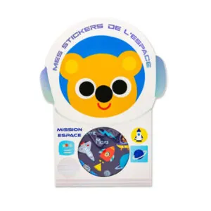 JEU STICKERS ET POSTER COSMOS - CARTES D'ART