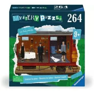 RAVENSBURGER MYSTERY PUZZLE : LE FEU PERDU - 264 PIECES