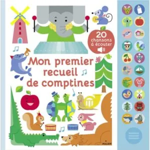 LIVRE SONORE - MON GRAND RECUEIL DE COMPTINES