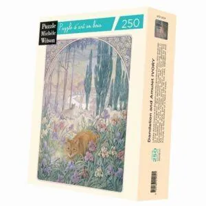 PUZZLE BOIS WILSON - L. IVORY : DANDELION ET AMULET - 250 PIECES