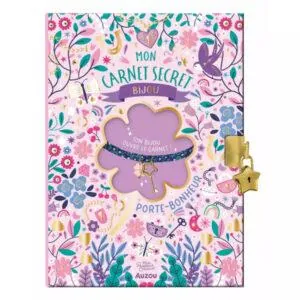 MON CARNET SECRET BIJOU PORTE BONHEUR - AUZOU