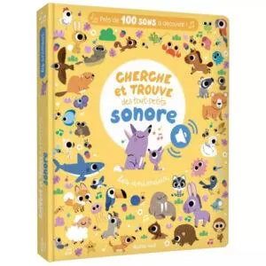 LIVRE SONORE CHERCHE ET TROUVE DES TOUT PETITS - AUZOU