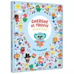 LIVRE CHERCHE ET TROUVE DES TOUT PETITS : LES EMOTIONS - AUZOU