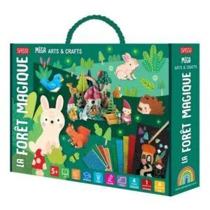 COFFRET LOISIRS CREATIFS - LA FORET MAGIQUE - SASSI