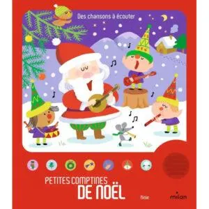 LIVRE SONORE PETITES COMPTINES DE NOEL